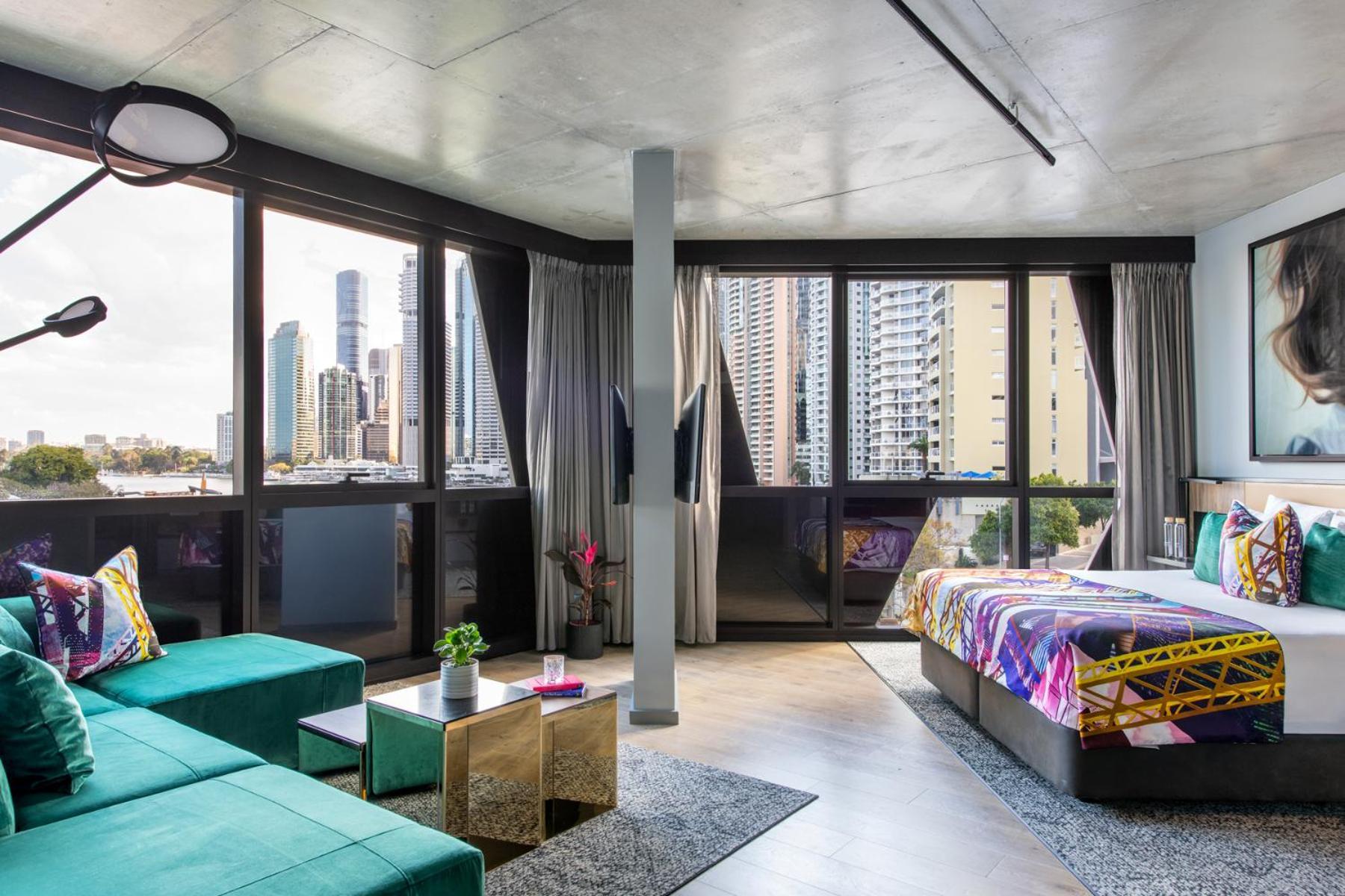 Crystalbrook Vincent Hotel Brisbane Bagian luar foto A suite at the W Brisbane