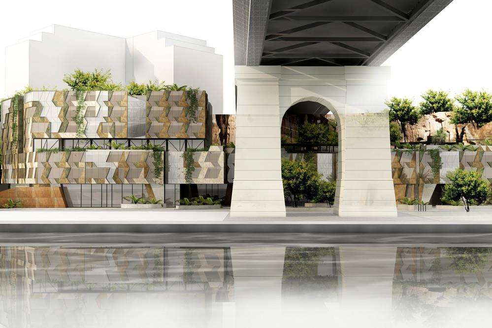 Crystalbrook Vincent Hotel Brisbane Bagian luar foto The proposed station